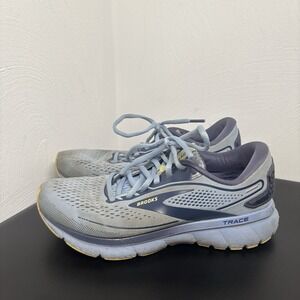 Brooks Trace 2 Tennis Shoes Women's Sz 8 Running Sneakers Light Blue 1203751B484